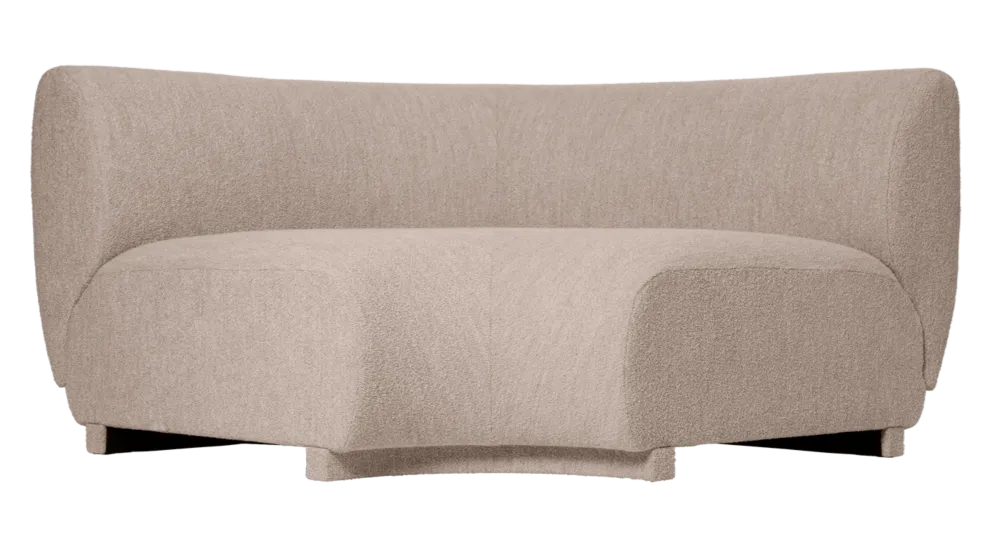 Ferm Living Rico bank - hoek 90 graden Gratis Retour