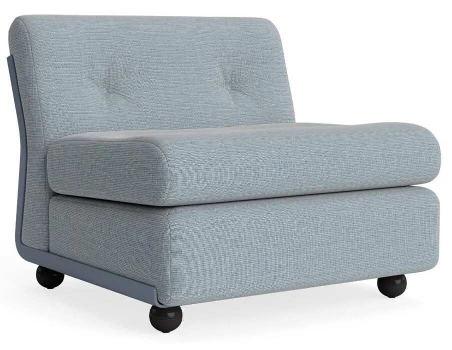 Must-Have HAY Amanta fauteuil - Frost Blue onderstel-Naveli - 723