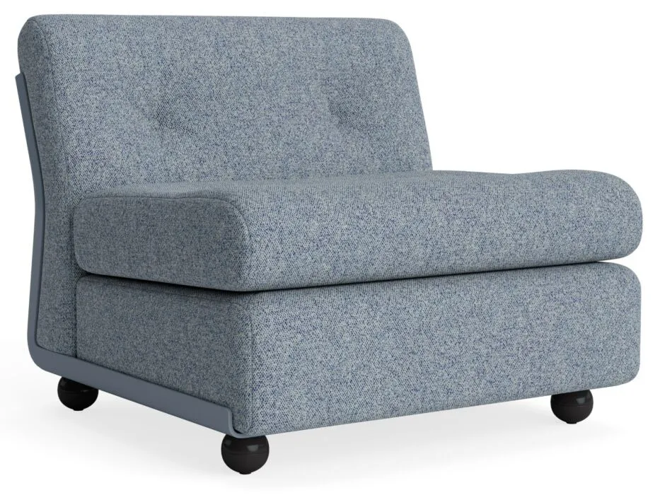 Lage Prijs HAY Amanta fauteuil - Frost Blue onderstel-Vanir - 733