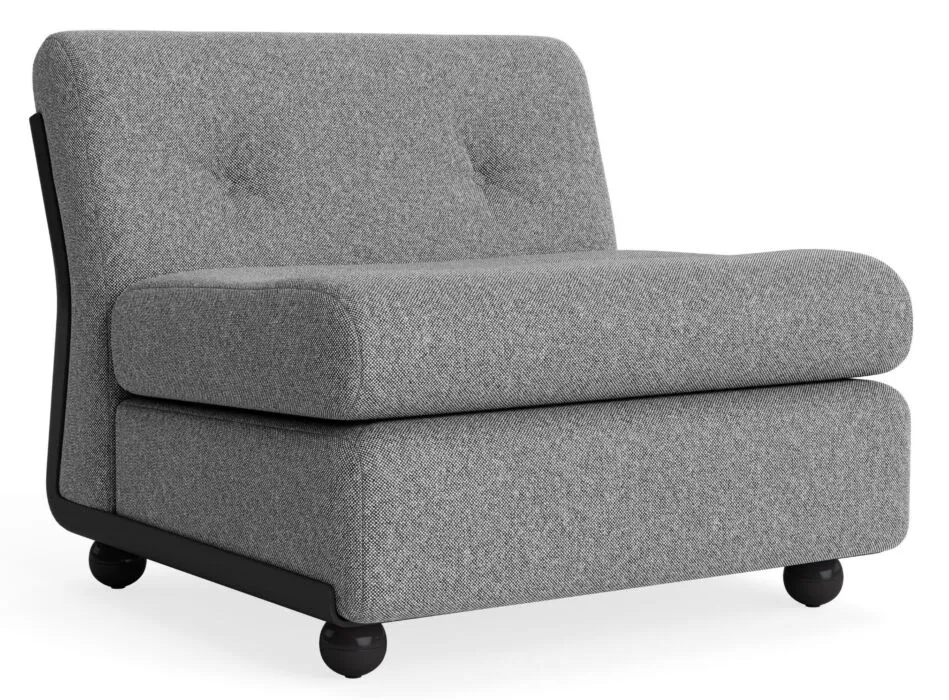 Shop Nu HAY Amanta fauteuil - Anthracite onderstel-Hallingdal 126