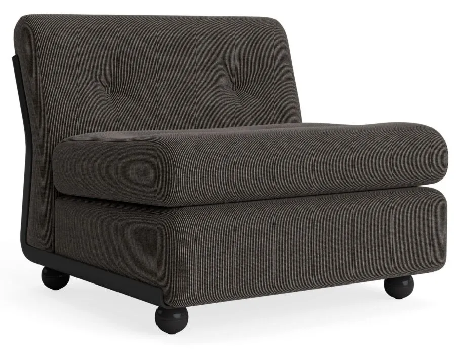 HAY Amanta fauteuil - Anthracite onderstel-Yuma - 1010 Weekendaanbieding