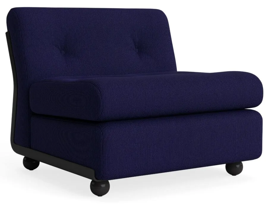 Exclusieve Aanbieding HAY Amanta fauteuil - Anthracite onderstel-Yuma - 1477