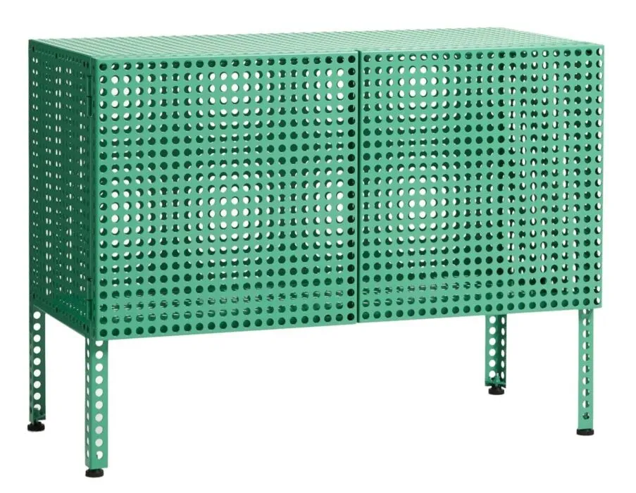 Rechtstreeks Van De Fabrikant HAY Perforated dressoir small-Soft jade