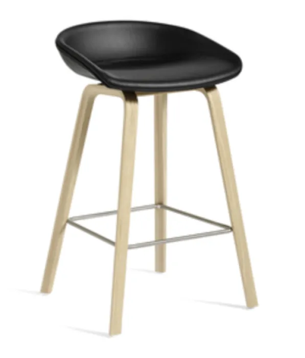 HAY AAS 33 eiken onderstel barkruk-Sierra SI1001-Zithoogte 75 cm Dagaanbieding