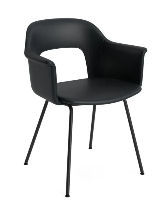 HAY Layout 214 armstoel-Grano - Black Veilige Betaling