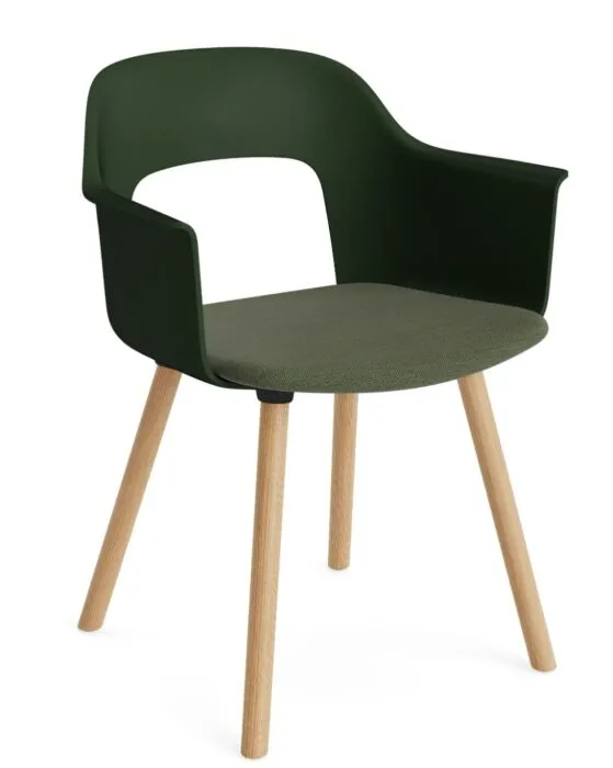 HAY Layout 223 armstoel-Bottle Green / Mode 072 Superprijs