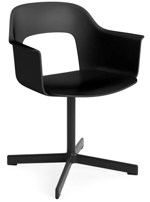 HAY Layout 231 armstoel-Black-Black Powder Coated Aluminium Aanbieding