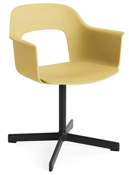 HAY Layout 231 armstoel-Biscotti-Black Powder Coated Aluminium Finale Uitverkoop