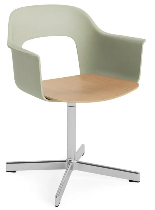 Voordeelprijs HAY Layout 232 armstoel-Pastel green