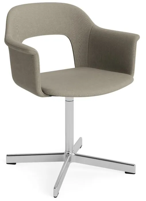 Exclusieve Aanbieding HAY Layout 234 armstoel - aluminium onderstel-Naveli 133