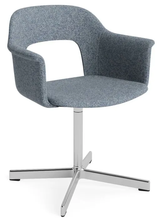 Exclusieve Aanbieding HAY Layout 234 armstoel - aluminium onderstel-Vanir 733