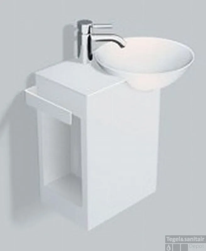 Gratis Retour Alape Wp.insert 2 Meubelset 48,5cm.wastafel Rechts Aflegvlak Links Wit