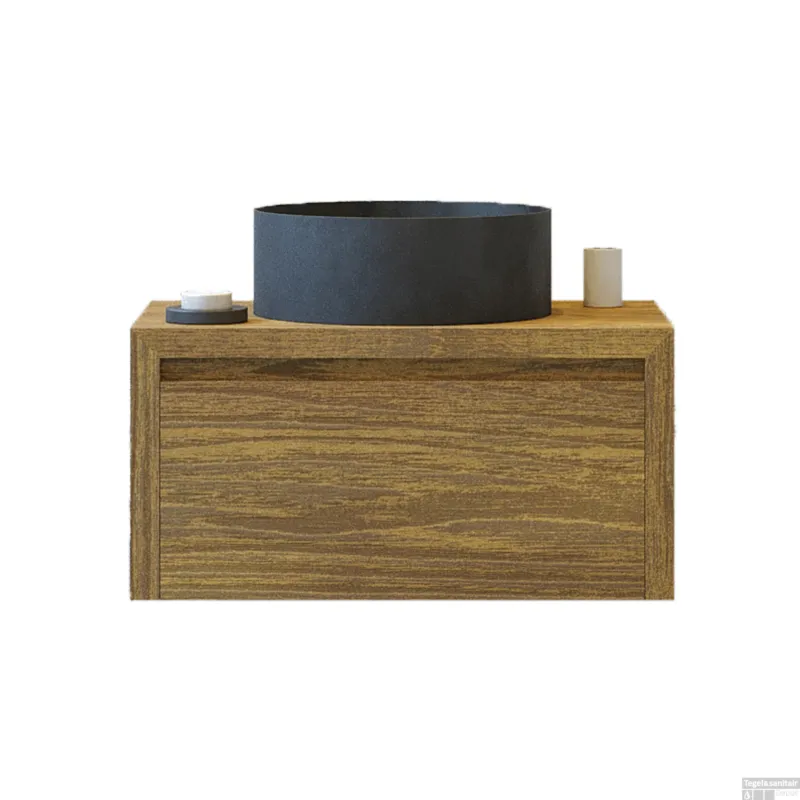 Korting Gliss Design Onderkast Ares 60 cm Castle Brown