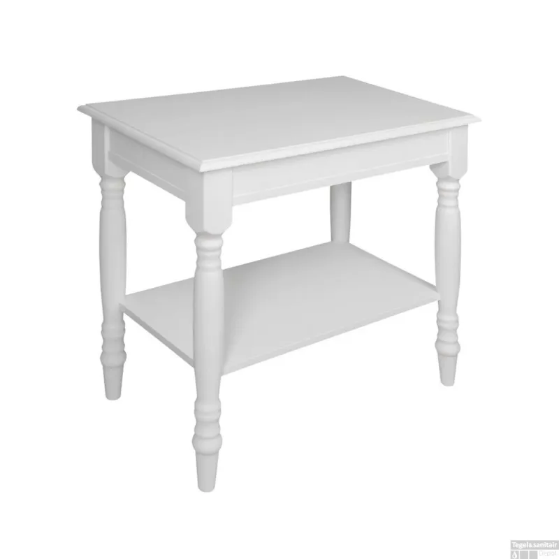 Uitverkoop Onderkast Sapho Cimbura 80x50x75cm Oud Wit