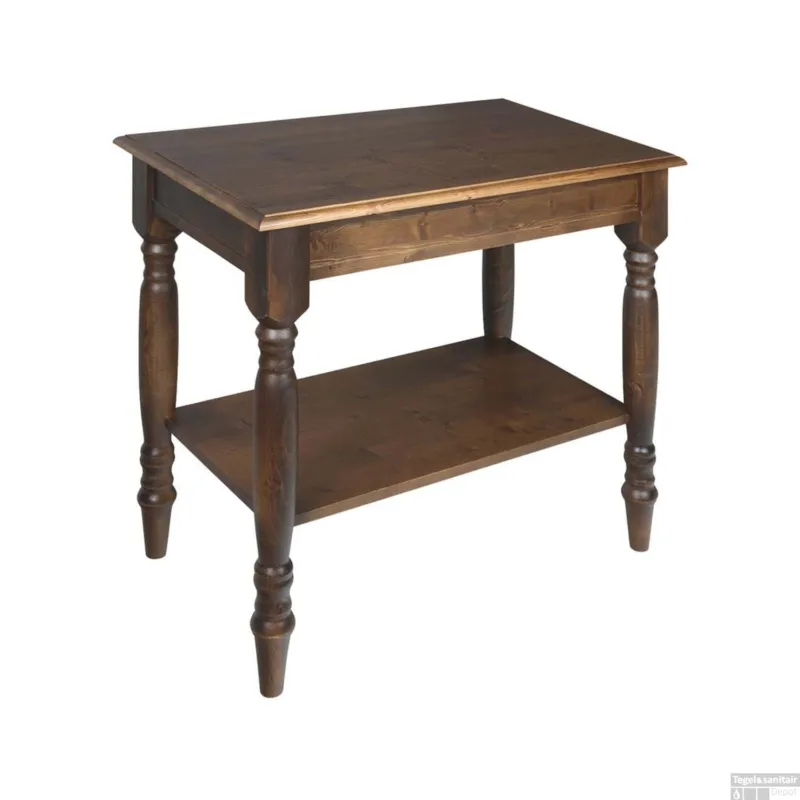 Shop Nu Onderkast Sapho Cimbura 80x50x75cm Gebeitst Sparrenhout