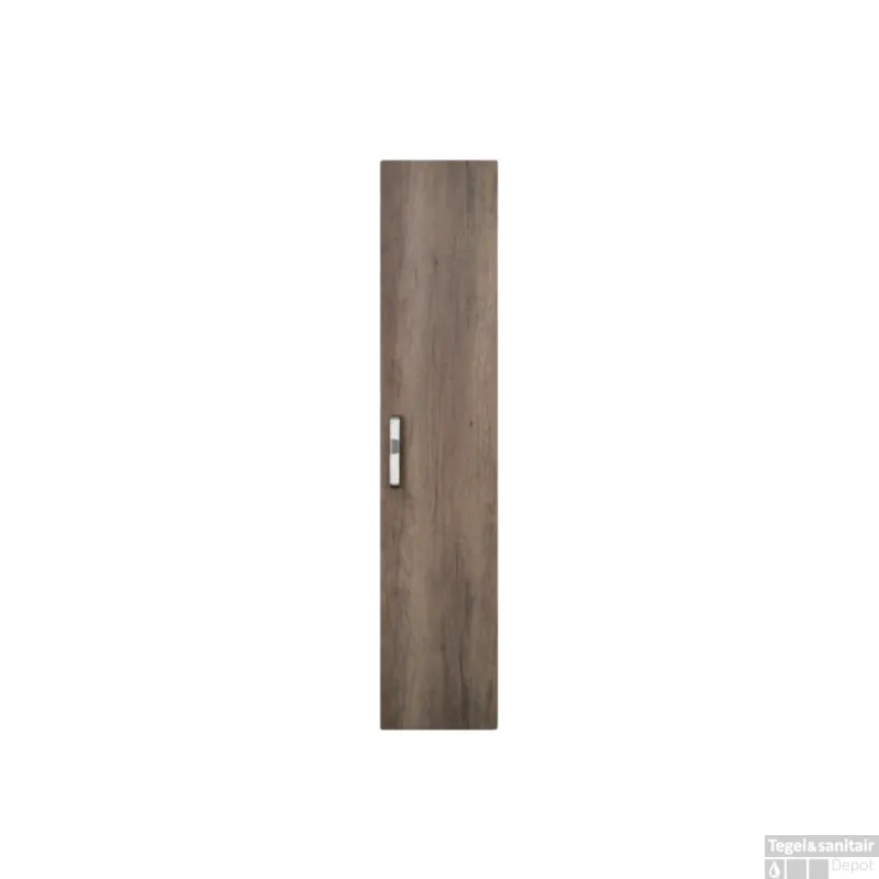 Kolomkast Sanicare Q9/Q10/Q11 1 Soft-Closing Deur Chromen Greep 160x33,5x32 cm Truffel Premium