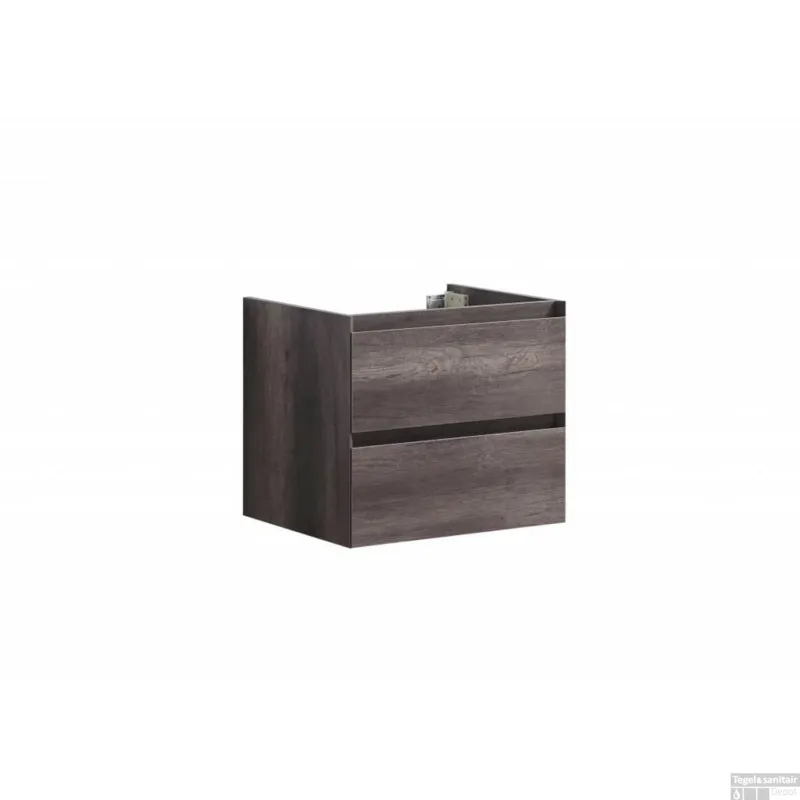 Onderkast Sanilux Infinity 60x47x50 cm Century Oak (exclusief wastafel) Uitverkoop