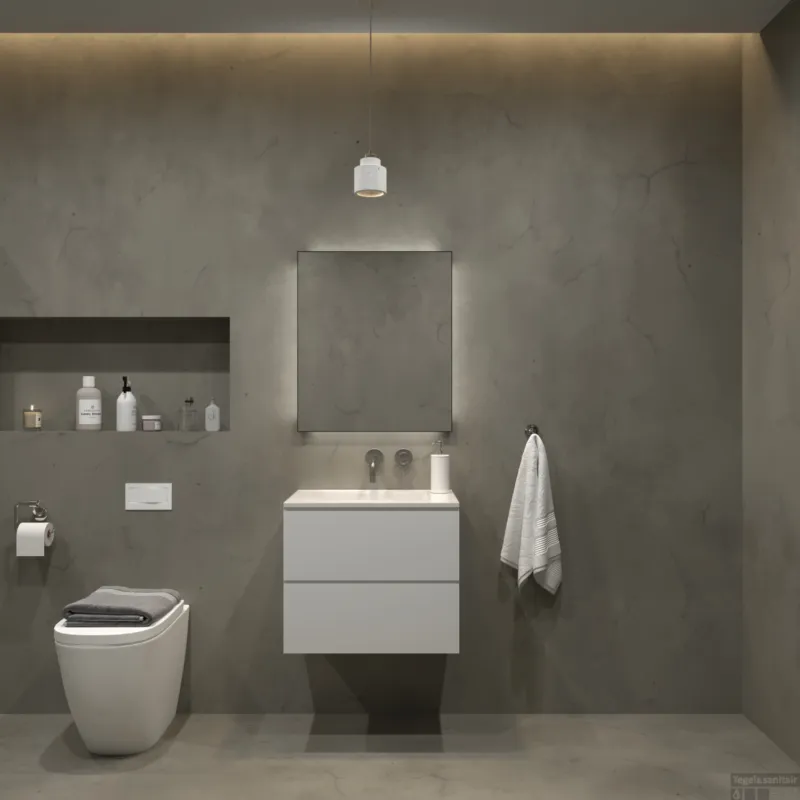 Flitsaanbieding Badkamermeubelset Gliss Zeus 60 cm Hoogglans Wit