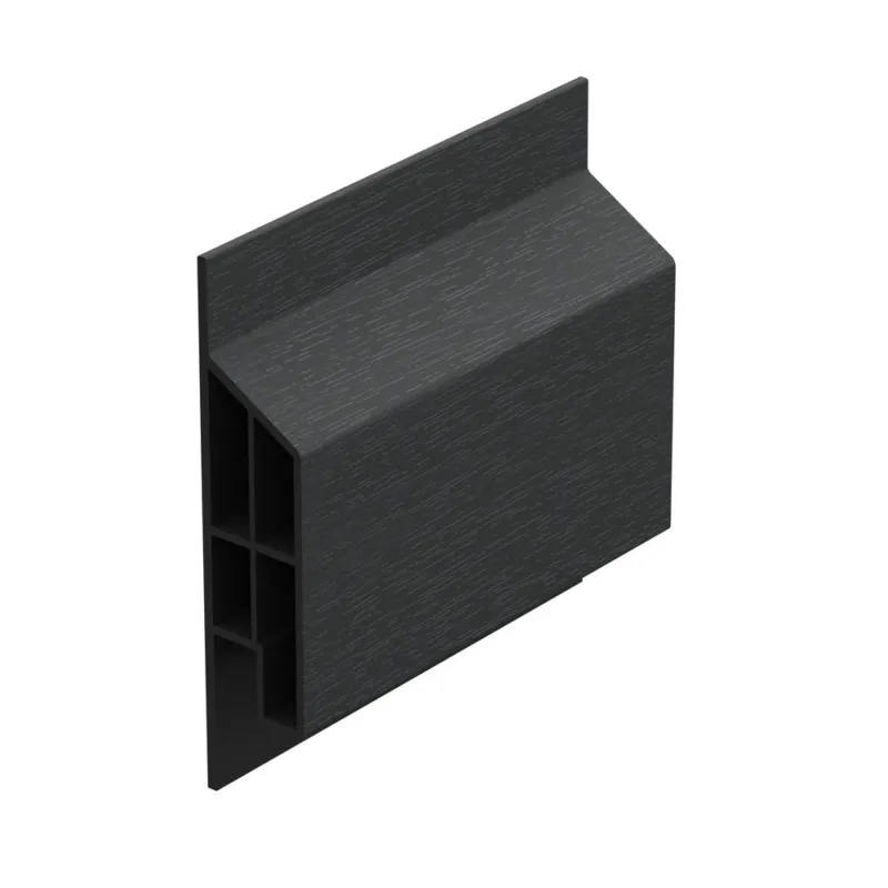 Veilige Betaling Trim/kraal sierlijst modern Zwartgrijs - Keralit (2851)