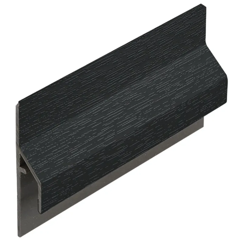 Trim/kraal aansluitprofiel Zwartgrijs (dakrand) - Keralit (2843) Must-Have
