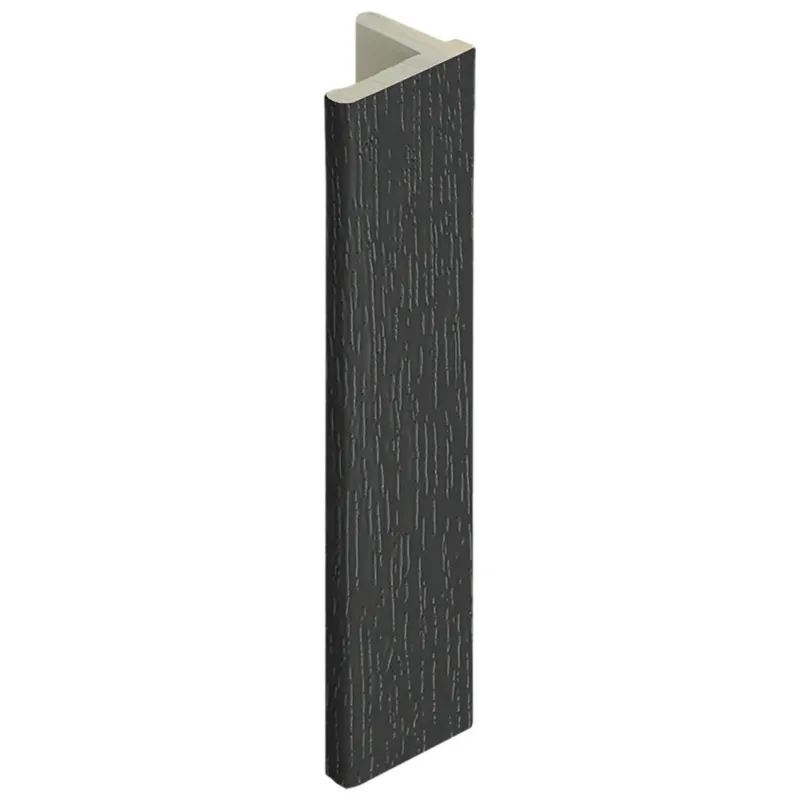 Korting Eindprofiel 10 mm Zwartgrijs - Keralit (2836)