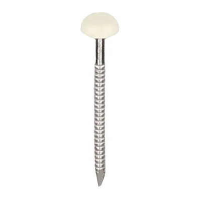 Polytop nagels RVS 50mm Crème - Heering (100 st) (2192) Weekendaanbieding