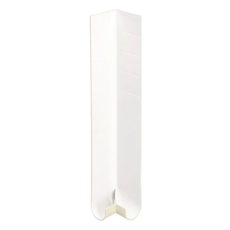 Meest Verkocht Uitwendig hoekstuk (afgerond) 250mm Crème - Heering (2167)
