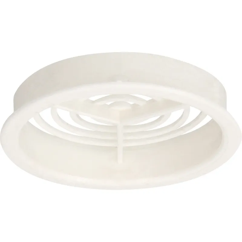 Ventilatierooster rond 66 mm Wit - Heering (0605) Nu Kopen