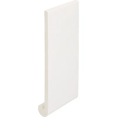 Heering Hardschuim Dakrandpaneel Verkeerswit - 150x25x9 (afgerond) (2180) Beperkt Aanbod