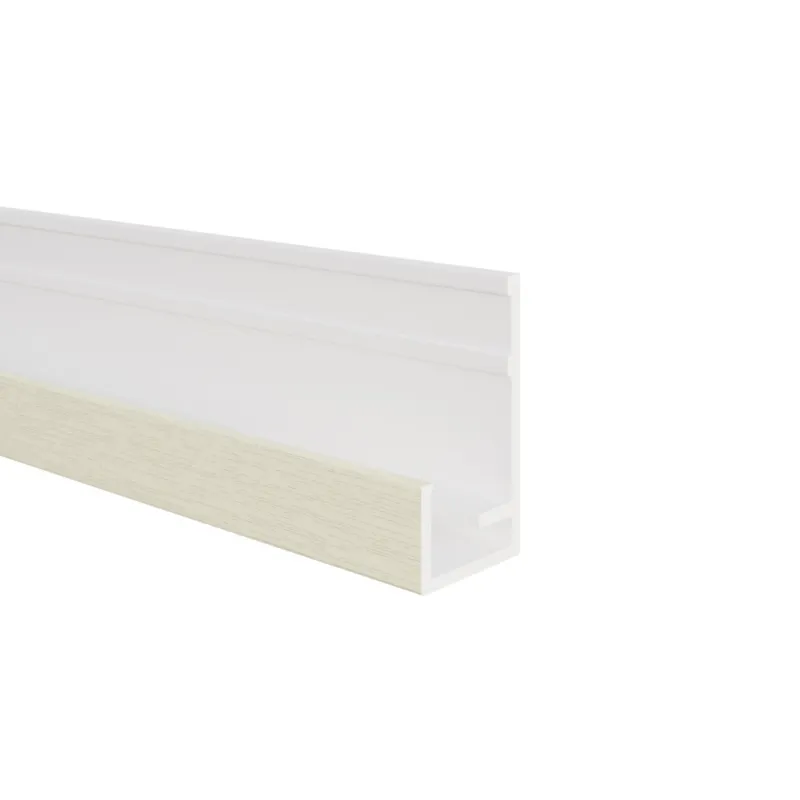 Startprofiel verticale bekleding Ivoorwit - VinyPlus Weekendaanbieding
