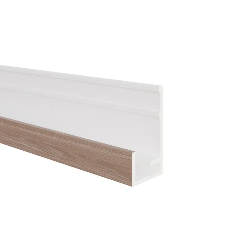 Superprijs Startprofiel verticale bekleding Turners eiken Bruin - VinyPlus
