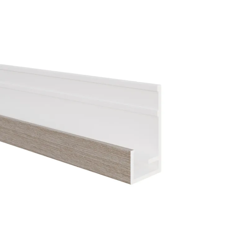 Nieuw Startprofiel verticale bekleding Vergrijsd Redcedar - VinyPlus