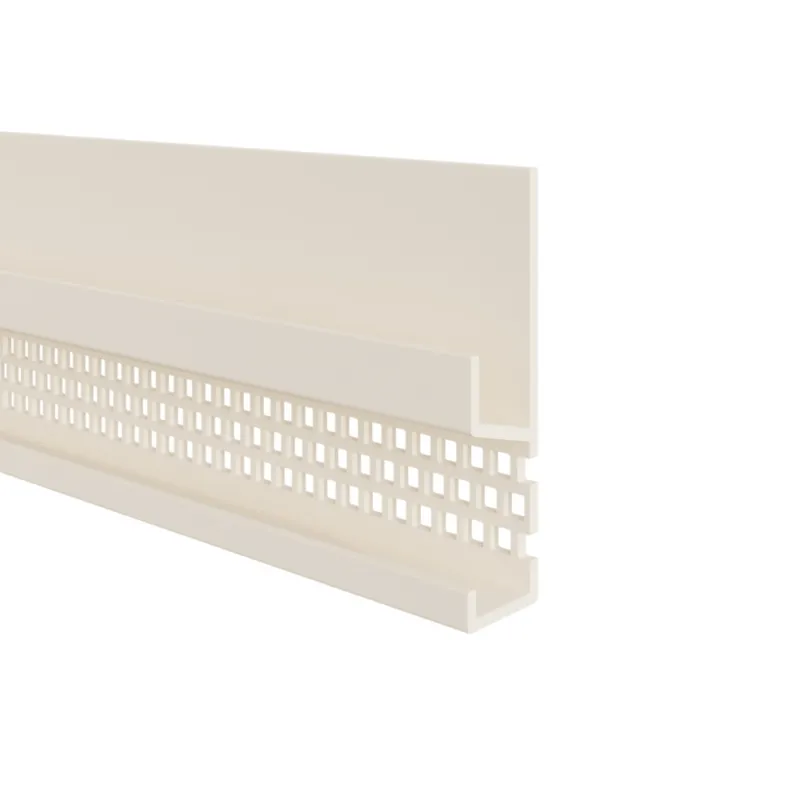 Merkproduct Ventilatie afsluitprofiel 65 x 17 mm Crème