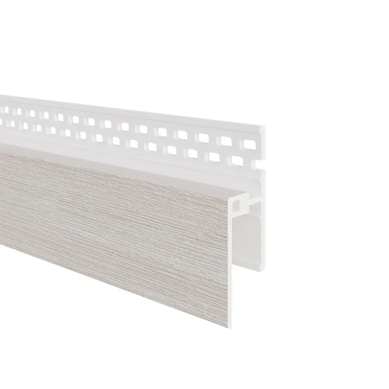 Ventilatie afsluitprofiel 2-delig 17 mm - Eurotexx Sheffield eiken Wit Actieprijs