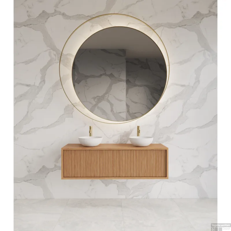 Tijdelijk Beschikbaar Onderkast Gliss Design Heronimus 120x45x35 cm Met Topplaat Pure