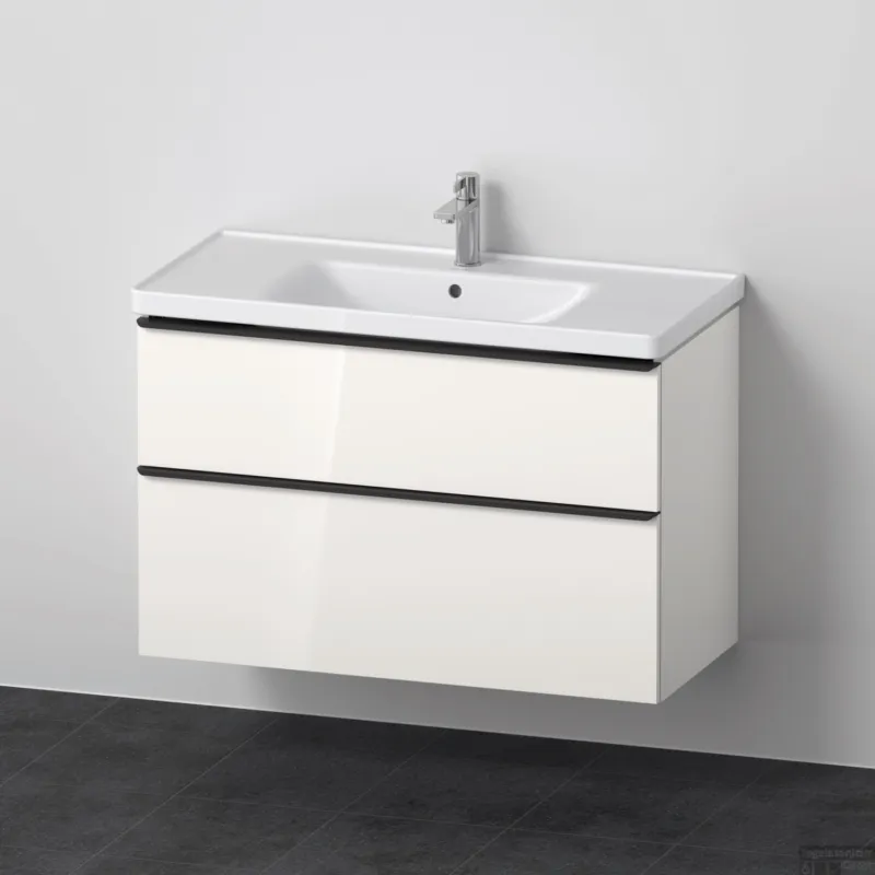 Badkamermeubelset Duravit D-Neo Wastafel Keramiek 100.5x48x62.5 cm Hoogglans Wit Aanbieding