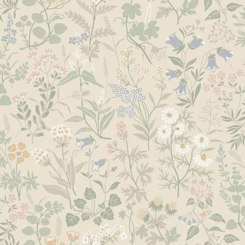 Borastapeter Alla Tiders Hus Flora 4179 Behang Rechtstreeks Van De Fabrikant