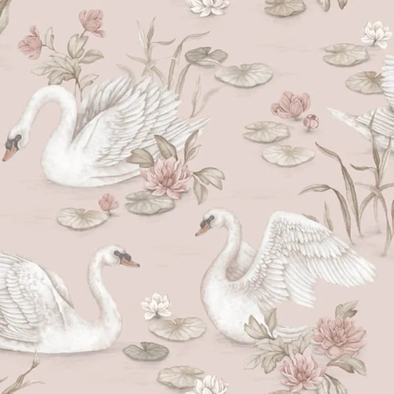 Borastapeter Newbie Wallpaper II Lily Swan 6927 Behang Favoriet