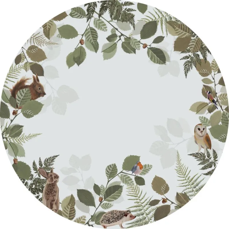 Esta Home Forest Friends 159082 Zelfklevende Behangcirkel Lage Kosten