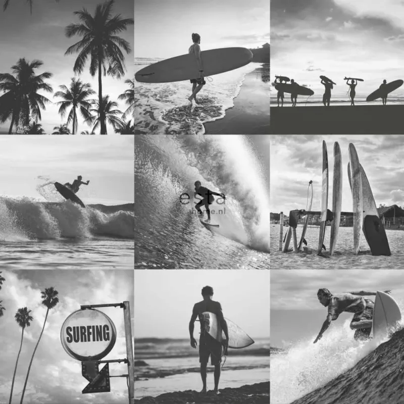 Speciale Aanbieding Behang Esta Home Regatta Crew - Surf Edition 138955