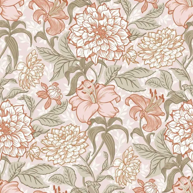 Behang Esta Home Vintage Flowers 139479 Alleen Vandaag