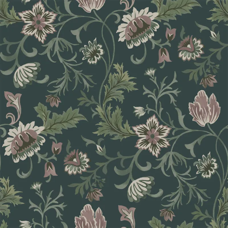 Behang Esta Home Vintage Flowers 139415 Rechtstreeks Van De Fabrikant