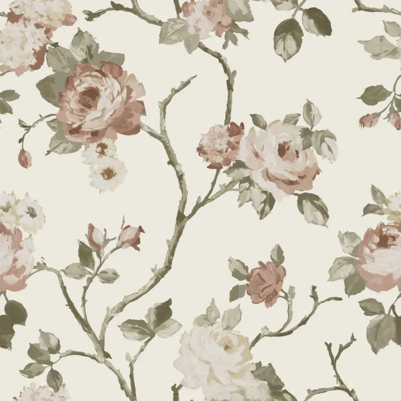 Behang Esta Home Vintage Flowers 139406 Aanbieding