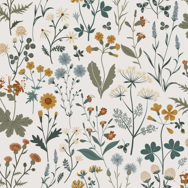 Tijdelijk Beschikbaar Behang Esta Home Vintage Flowers 139391
