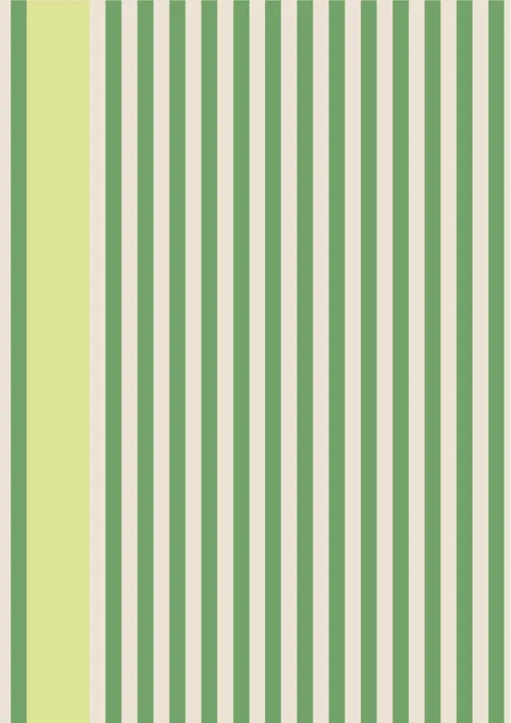 Behang Farrow & Ball Carte Blanche Stripe 61-02 Rechtstreeks Van De Fabrikant