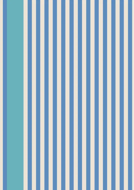 Speciale Aanbieding Behang Farrow & Ball Carte Blanche Stripe 61-01