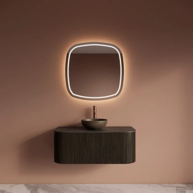 Koop Vandaag Badkamermeubelset Gliss Design Alluro 100 cm Charcoal