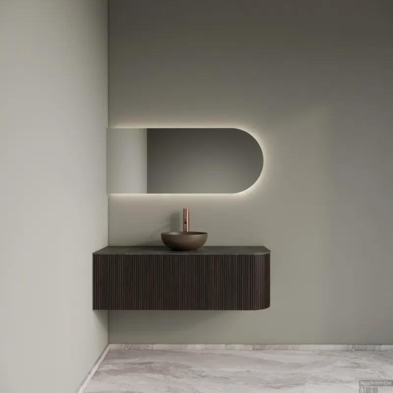 Shop Nu Badkamermeubelset Gliss Design Alluro 120 cm Links Ebony