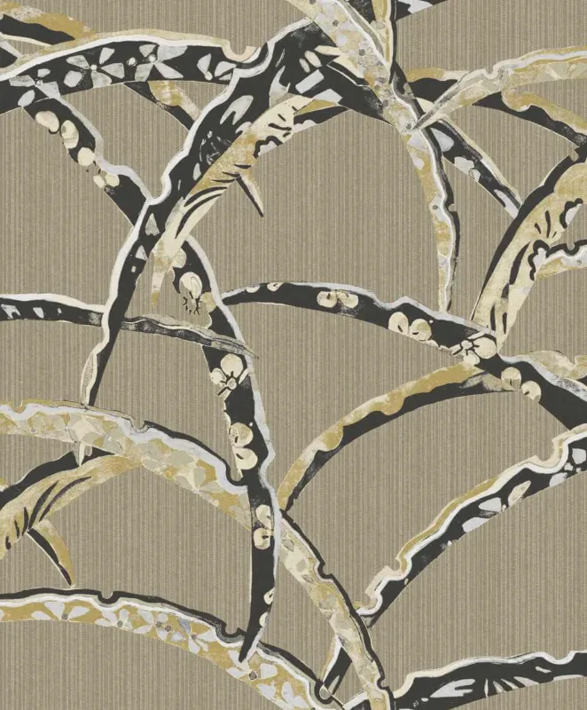 Khroma by Masureel Kimono KIM503 Daika Gold Behang Beste Prijs