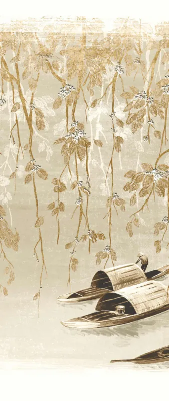 Goedkoop Khroma by Masureel Kimono DGKIM2022 River Dew Behang